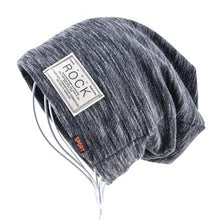 Load image into Gallery viewer, Winter beanies men hats Rock logo Casual Cap