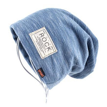 Load image into Gallery viewer, Winter beanies men hats Rock logo Casual Cap