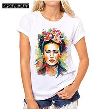 Load image into Gallery viewer, Summer Tee Shirt Women Solid Color Casual