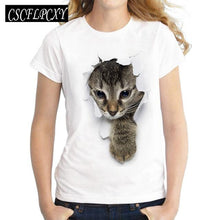 Load image into Gallery viewer, Summer Tee Shirt Women Solid Color Casual