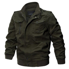 Load image into Gallery viewer, Military Jacket Men Winter Cotton Jacket Coat Army Men's