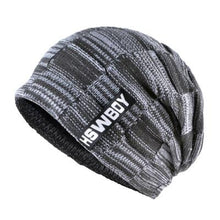 Load image into Gallery viewer, Winter Hat knitted wool beanies men Hip-Hop cap