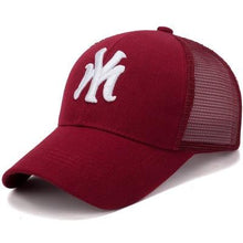 Load image into Gallery viewer, Letter Summer  Mesh Quick-drying Cap Men Baseball Cap