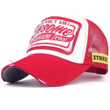 Load image into Gallery viewer, Xthree Summer Baseball Cap Embroidery Mesh Cap Hats