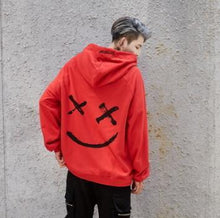 Load image into Gallery viewer, Men Hoodies Sweatshirts Smile Print Headwear Hoodie