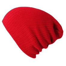 Load image into Gallery viewer, Soft Knitted Hat Female Men Cap Women's Cotton Beanies
