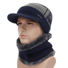Load image into Gallery viewer, Winter Hats For Men Skullies Beanie Hat Balaclava Mask Gorras Bonnet Knitted Hat