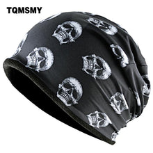 Load image into Gallery viewer, TQMSMY Fashion Skull Pattern Hats For Unisex Winter Warm