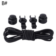 Load image into Gallery viewer, Pair No Tie Shoe Laces Elastic Lock Lace System