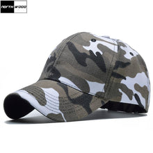 Load image into Gallery viewer, Snow Camo Baseball Cap