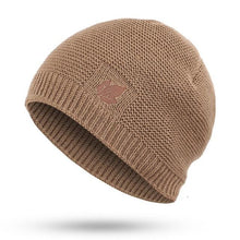 Load image into Gallery viewer, Winter Hat knitted wool beanies men Hip-Hop capTurban Caps