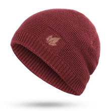 Load image into Gallery viewer, Winter Hat knitted wool beanies men Hip-Hop capTurban Caps
