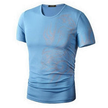 Load image into Gallery viewer, Classical Fast Dry Leisure Print T Shirts Men's Novelty Dragon Print Tatoo