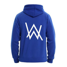 Load image into Gallery viewer, Winter Fleece Sweatshirt Alan Walker Faded Hoodie Men Sign