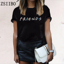 Load image into Gallery viewer, FRIENDS Letter t shirt