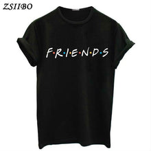 Load image into Gallery viewer, FRIENDS Letter t shirt