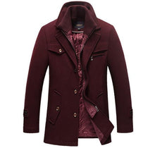 Load image into Gallery viewer, New Winter Wool Coat Slim Fit Jackets