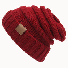 Load image into Gallery viewer, Pom Poms Winter Hat For Women Girl 'S Hat Knitted Beanies Cap