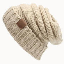 Load image into Gallery viewer, Pom Poms Winter Hat For Women Girl 'S Hat Knitted Beanies Cap