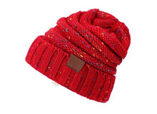 Load image into Gallery viewer, Pom Poms Winter Hat For Women Girl 'S Hat Knitted Beanies Cap