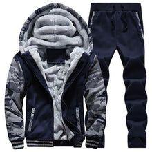 Load image into Gallery viewer, Winter Inner Fleece Hoodies Men 2019