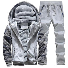 Load image into Gallery viewer, Winter Inner Fleece Hoodies Men 2019