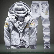 Load image into Gallery viewer, Winter Inner Fleece Hoodies Men 2019