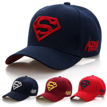 Load image into Gallery viewer, Superman Cap Casual Outdoor Baseball Caps