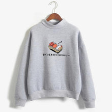 Load image into Gallery viewer, Women Hoodies 2019 Autumn Winter Sweatshirts Cartoon Kawaii Sushi Japanese