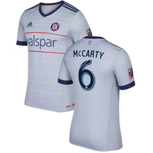 Load image into Gallery viewer, Dax McCarty Chicago Fire 2017/18 Secondary Player Jersey - Gray