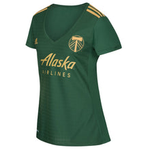 Load image into Gallery viewer, Liam Ridgewell Portland Timbers Women's 2017/18 Primary Jersey - Green