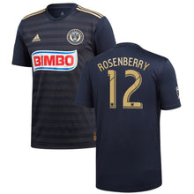 Load image into Gallery viewer, Keegan Rosenberry Philadelphia Union 2018 Primary Player Jersey – Navy