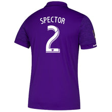 Load image into Gallery viewer, Jonathan Spector Orlando City SC 2018 Primary Player Jersey – Purple