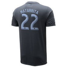Load image into Gallery viewer, Ronald Matarrita New York City FC 2018 Secondary Player Jersey – Gray