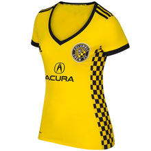 Load image into Gallery viewer, Jonathan Mensah Columbus Crew SC Women's 2017/18 Primary Jersey - Yellow