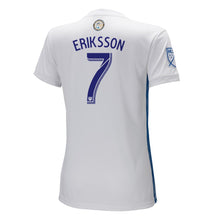 Load image into Gallery viewer, Magnus Eriksson San Jose Earthquakes Women's 2018 Secondary  Player Jersey – White