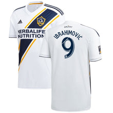 Load image into Gallery viewer, Zlatan Ibrahimovic LA Galaxy 2018 Primary Player Jersey – White