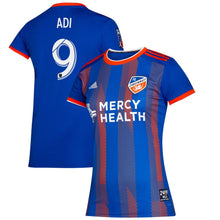Load image into Gallery viewer, Fanendo Adi FC Cincinnati Women's 2019 Primary Player Jersey – Blue