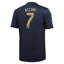 Load image into Gallery viewer, David Accam Philadelphia Union 2018 Primary Player Jersey – Navy