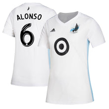 Load image into Gallery viewer, Osvaldo Alonso Minnesota United FC Women's 2019 Drift Player Jersey – White