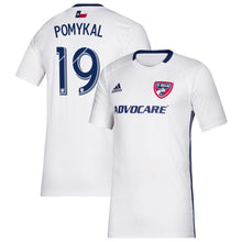 Load image into Gallery viewer, Paxton Pomykal FC Dallas 2019 Secondary Player Jersey – White