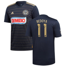 Load image into Gallery viewer, Alejandro Bedoya Philadelphia Union 2018 Primary Player Jersey – Navy