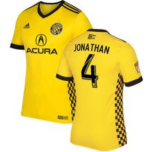 Load image into Gallery viewer, Jonathan Mensah Columbus Crew SC 2017/18 Primary Jersey - Yellow