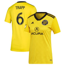 Load image into Gallery viewer, Wil Trapp Columbus Crew SC Women's 2019 Primary Player Jersey - Yellow