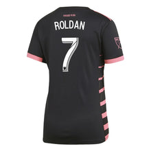 Load image into Gallery viewer, Cristian Roldan Seattle Sounders FC Women's 2019 Nightfall Player Jersey – Black