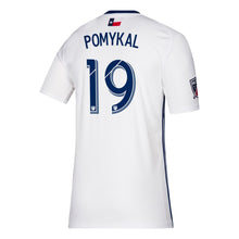 Load image into Gallery viewer, Paxton Pomykal FC Dallas 2019 Secondary Player Jersey – White