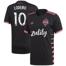 Load image into Gallery viewer, Nicolás Lodeiro Seattle Sounders FC 2019 Nightfall Player Jersey – Black