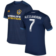 Load image into Gallery viewer, Romain Alessandrini LA Galaxy 2017/18 Secondary Jersey - Navy