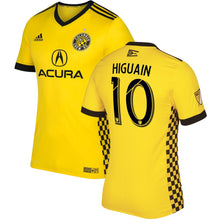 Load image into Gallery viewer, Federico Higuain Columbus Crew SC 2017/18 Primary Jersey - Yellow