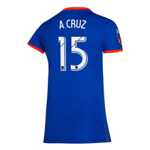 Load image into Gallery viewer, Allan Cruz FC Cincinnati Women's 2019 Primary Player Jersey – Blue